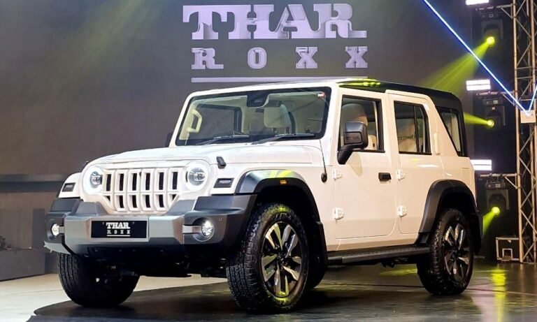 Thar Roxx Price Unveiled Early: What You Need to Know